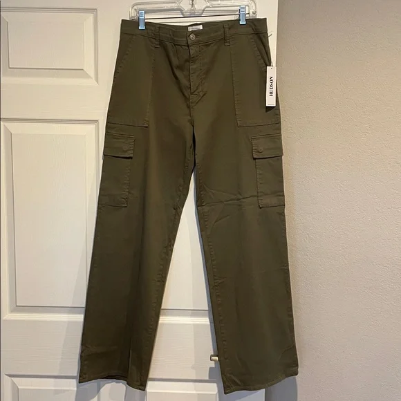 Hudson Rosalie Wide Leg Cargo Pant - Picture 3 of 9